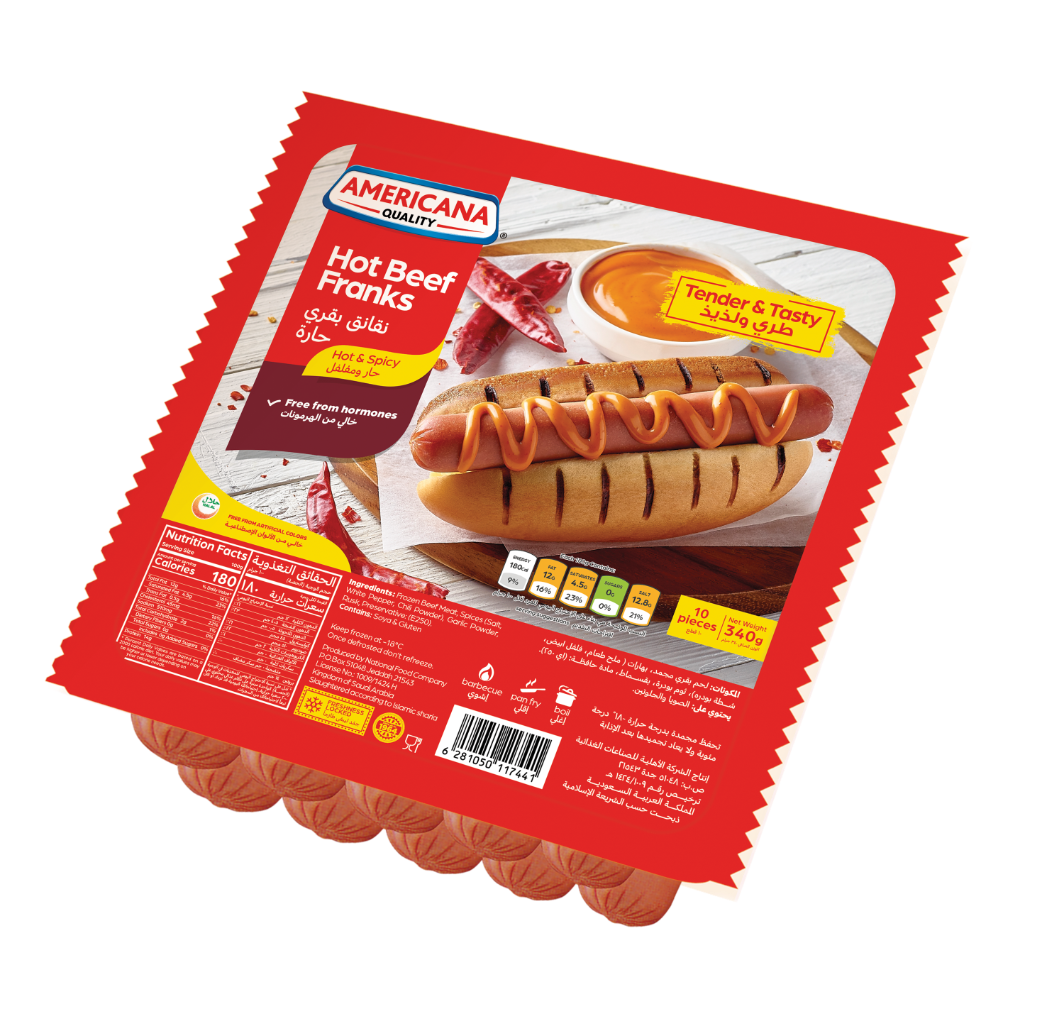 Single Beef Hot Dog
