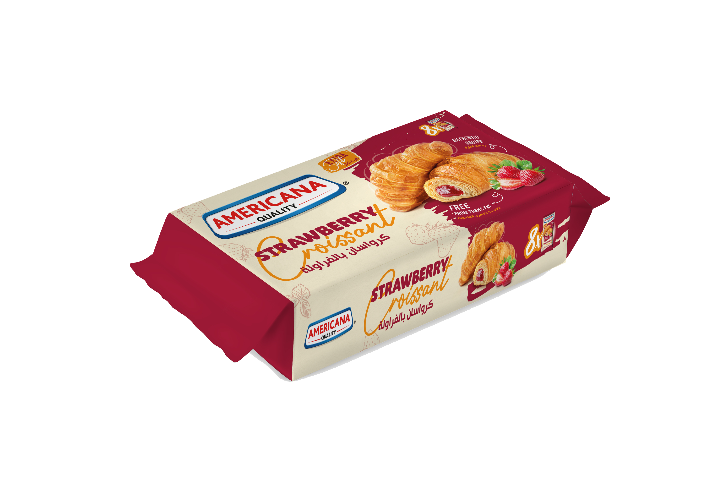 Strawberry Jam Croissant