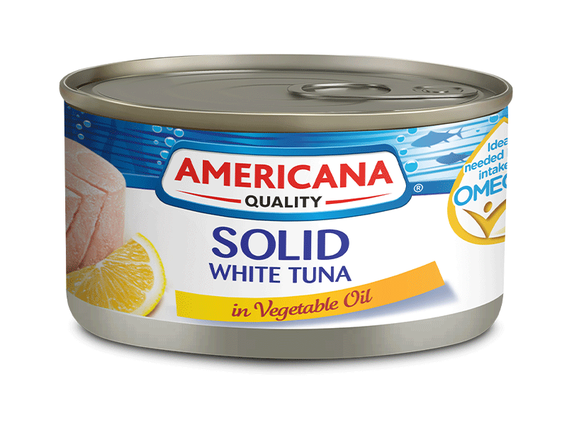 White Solid Tuna in Vegetable Oil