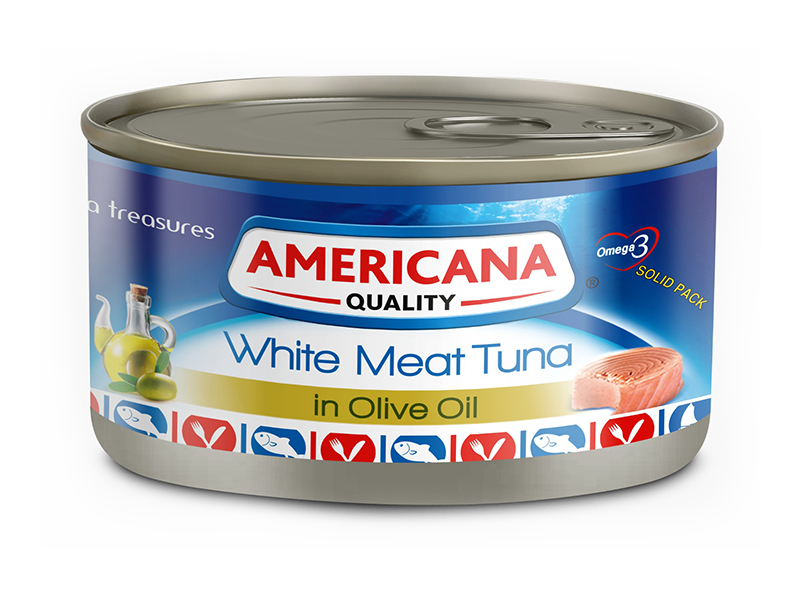 White Solid Tuna in Olive Oil