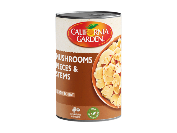 Mushrooms, Pcs & Stems