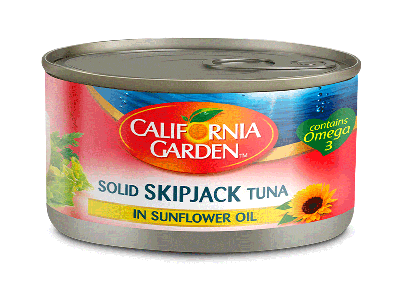 Solid Skipjack Tuna in Sunflower Oil
