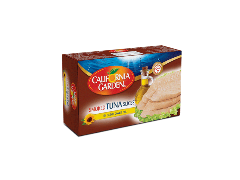 Smoked Tuna Slices in Sunflower Oil