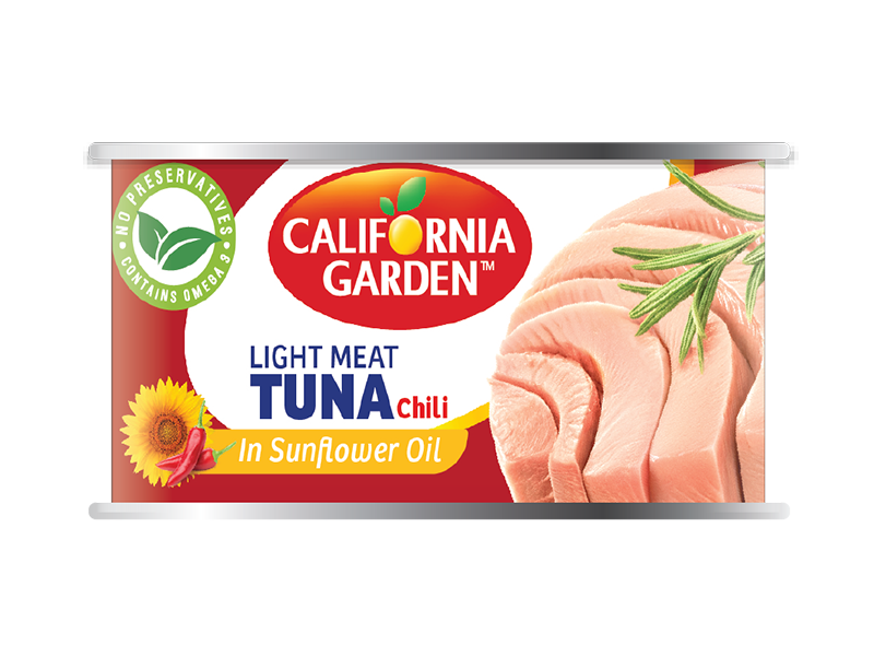 Light Meat Chili Tuna in Sunflower Oil