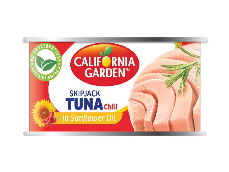 Skipjack Chili Tuna in Sunflower Oil
