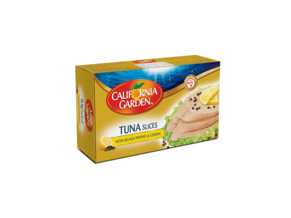 Tuna Slices with Black Pepper & Lemon