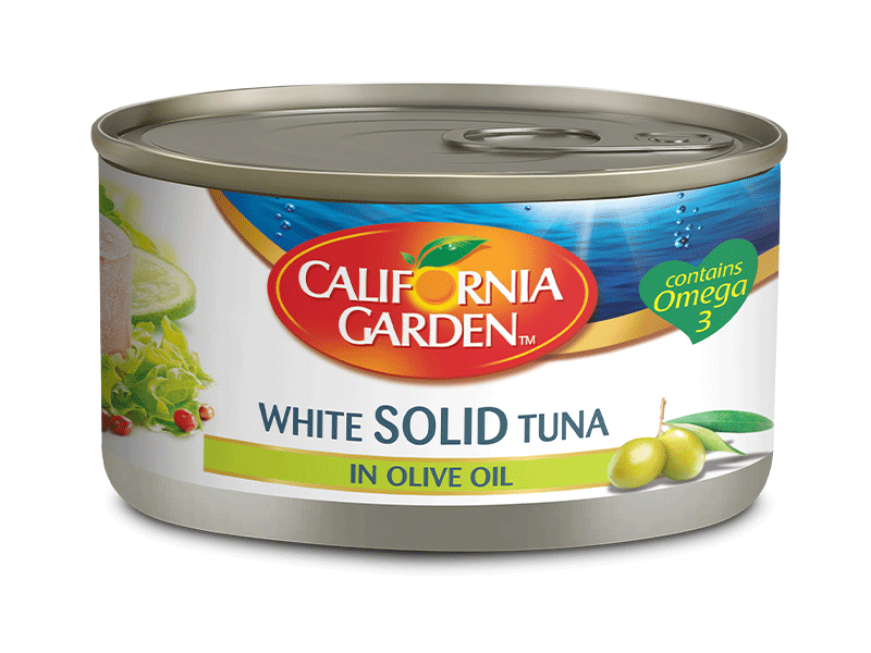 White Solid Tuna in Olive Oil