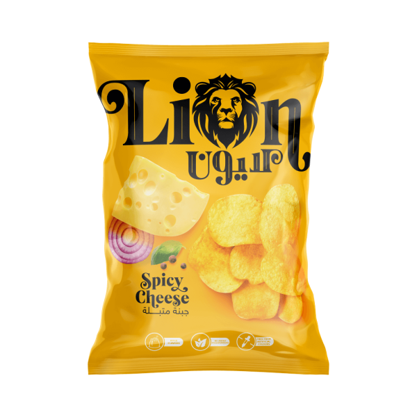 Lion Chips - Spicy Cheese