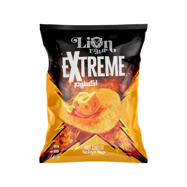 Lion Extreme Chips - Hot Cheese