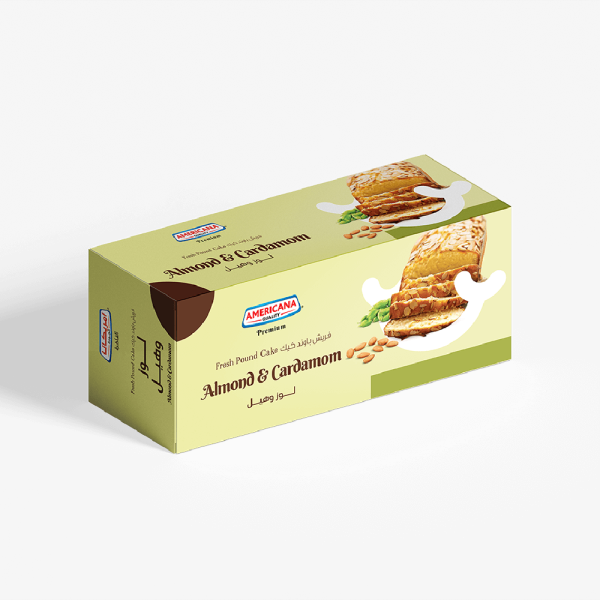 Fresh Pound Cake Almond Cardamon