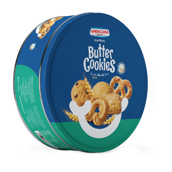 Butter Cookies Large Tin (Blue)