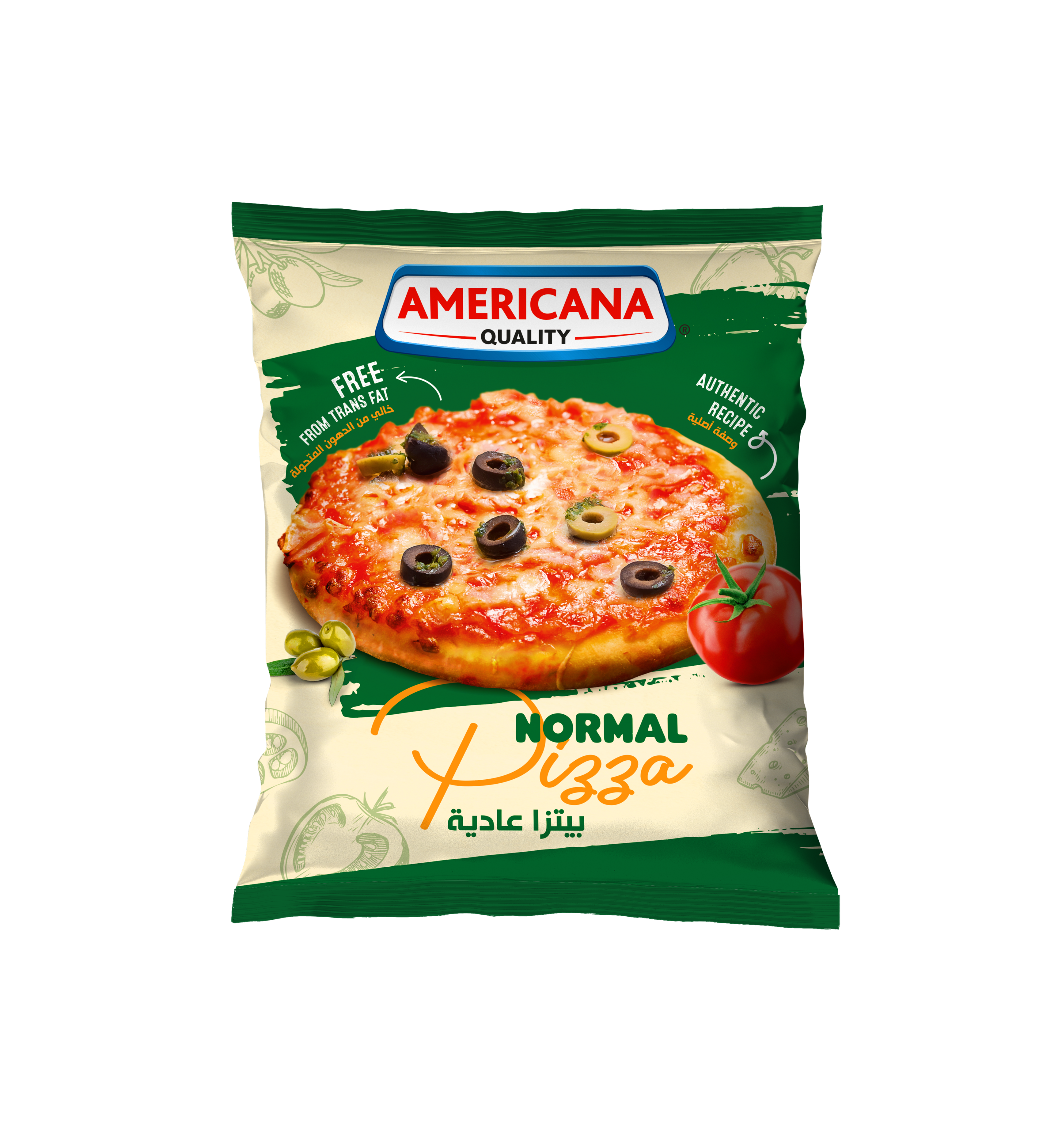 Normal Round Pizza