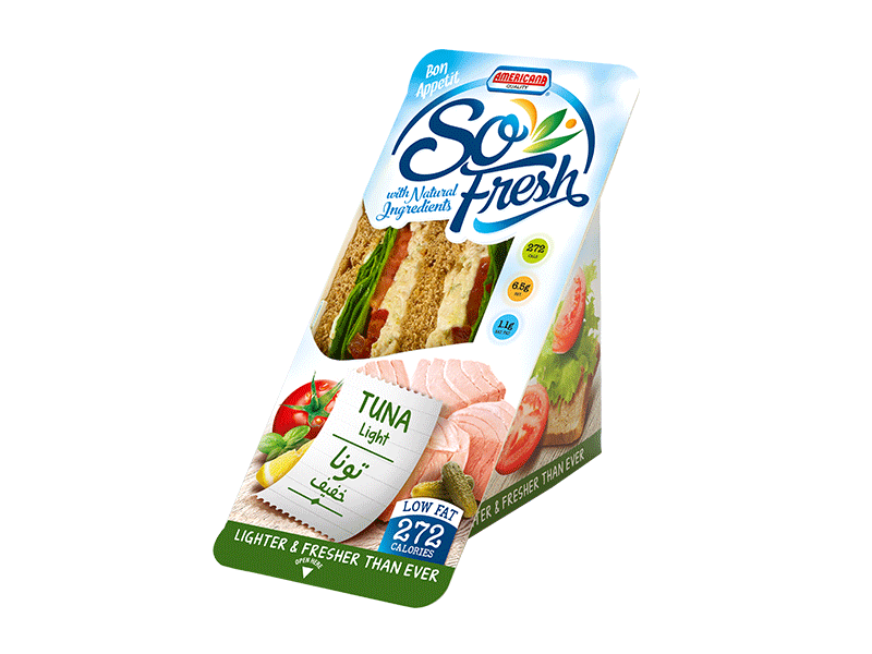 Tuna Light Sandwich (Brown Bread)