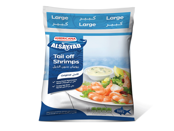 Tail-Off Shrimps - Large Size