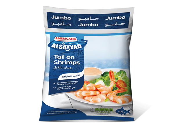Tail-On Shrimps - Jumbo Size