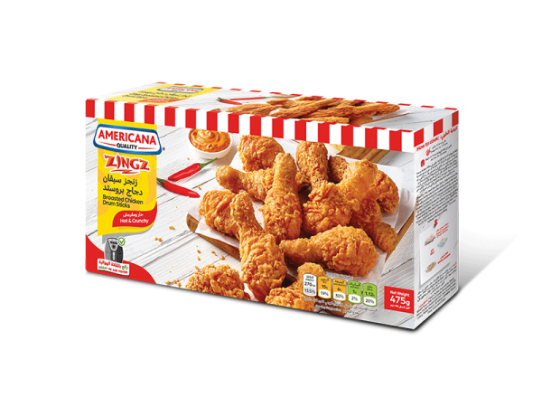 Zingz Broasted Chicken Drum Sticks