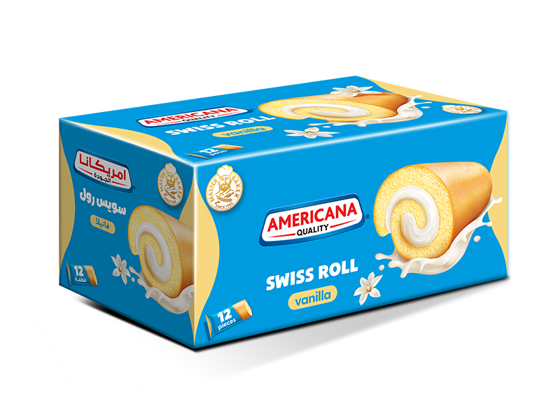 Vanilla Swiss Rolls