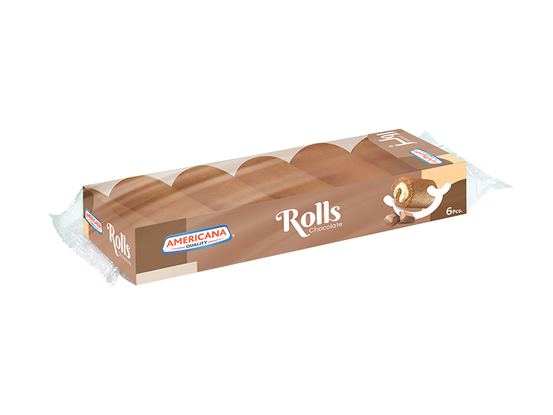 6 pcs Chocolate Swiss Rolls