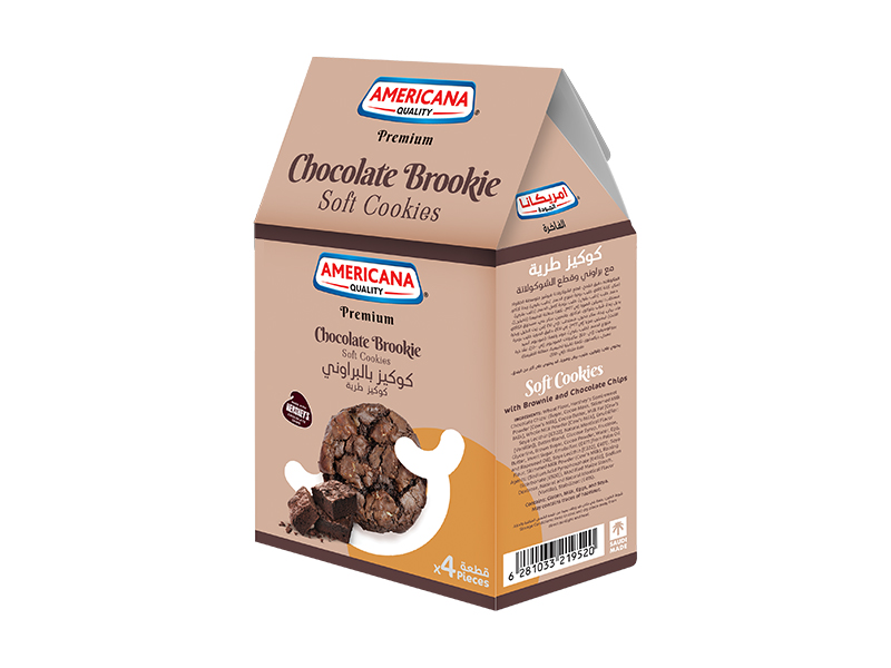 Chocolate Brookie Soft Cookies