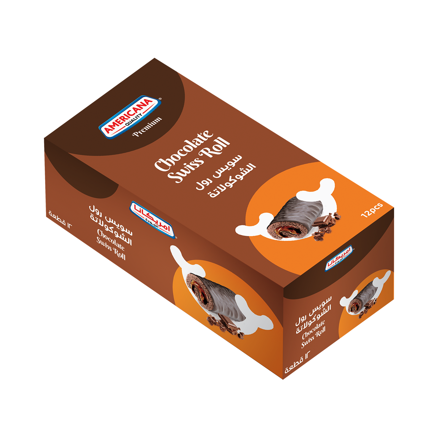 Chocolate Coated Swiss Roll