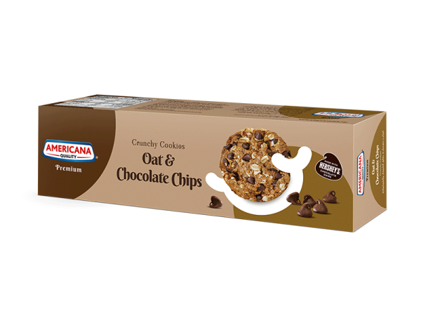 Crunchy Oat Cookies with Hershey's Chocolate Chips