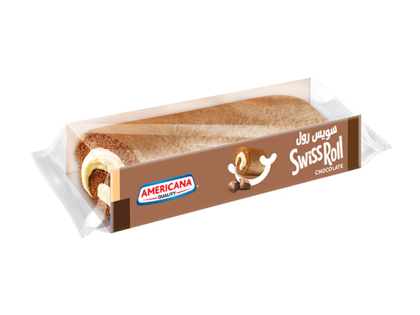 Large Chocolate Swiss Roll