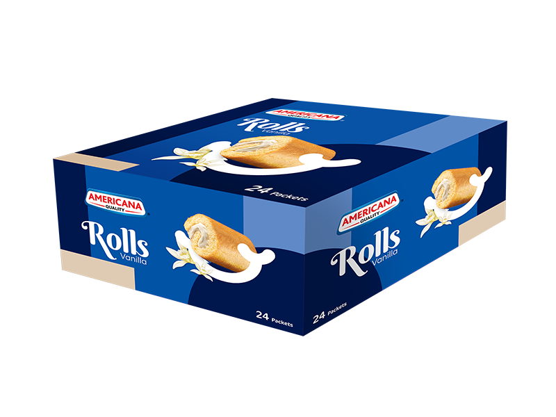 Vanilla Swiss Rolls