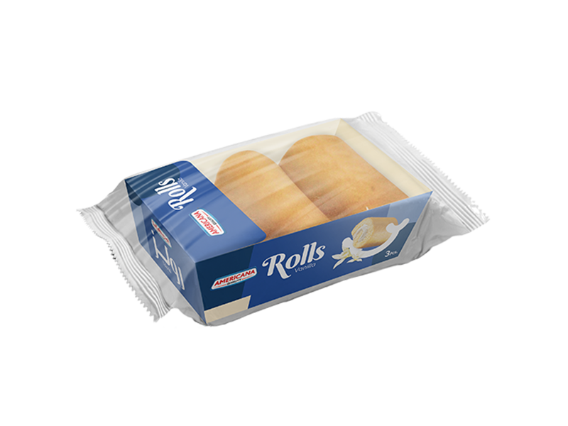 3 pcs Vanilla Swiss Rolls