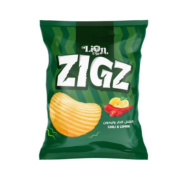 Lion Zigs - Chili & Lemon