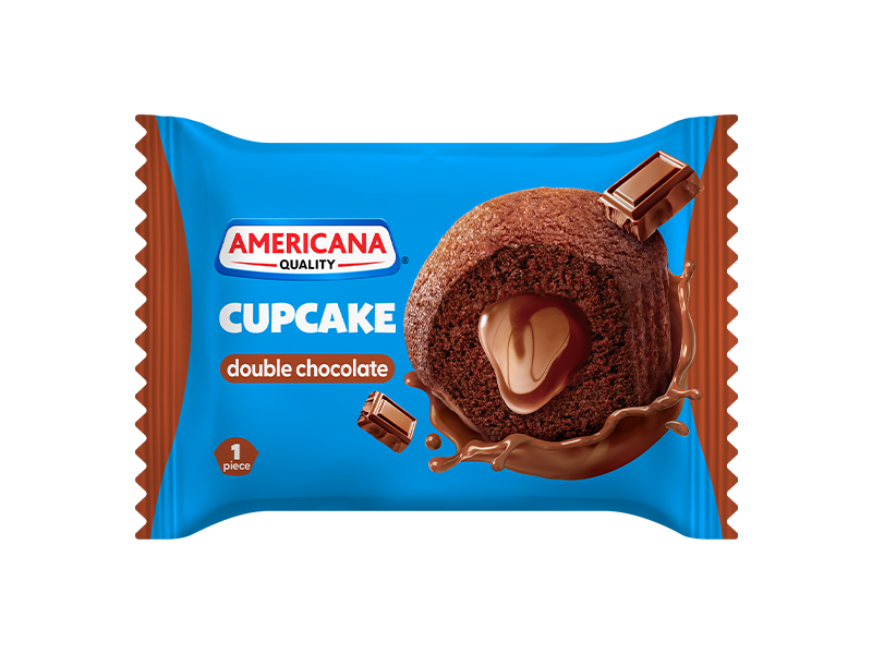 Chocolate Cupcake with Chocolate Filling - 1pc