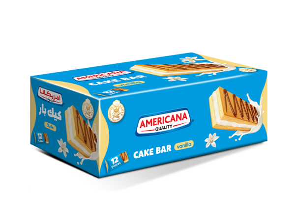 Uncoated Vanilla Cake Bar