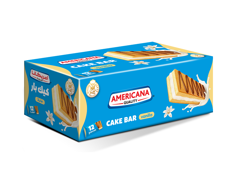 Uncoated Vanilla Cake Bar