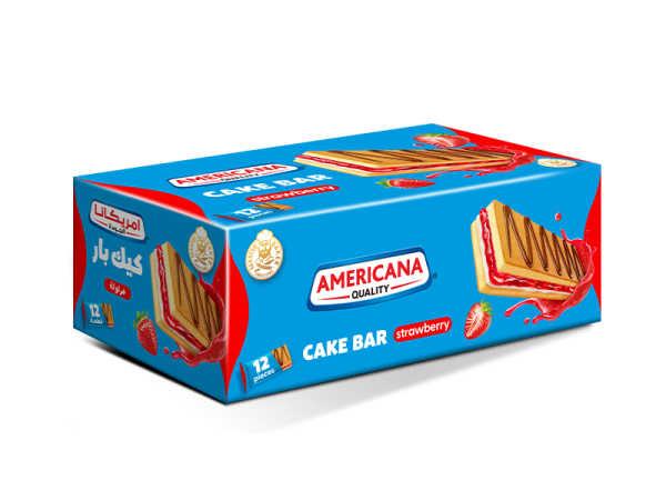 Uncoated Strawberry Cake Bar