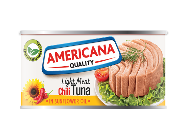 Light Meat Chili Tuna in Sunflower Oil