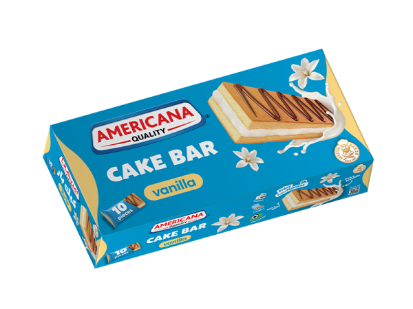 Uncoated Vanilla Cake Bar
