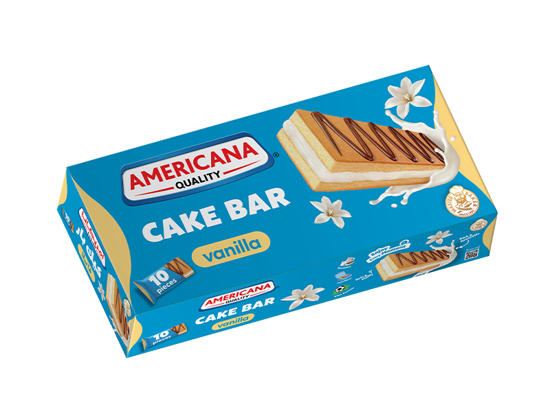 Uncoated Vanilla Cake Bar