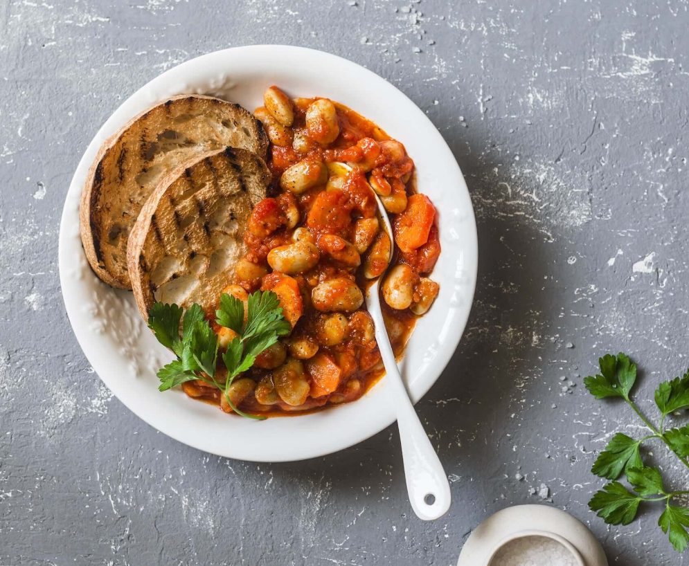 Beans Bruschetta