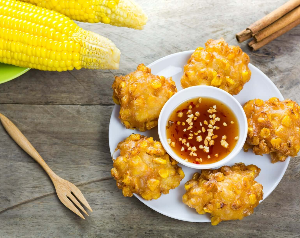 Shrimp and Sweet Corn Fritters