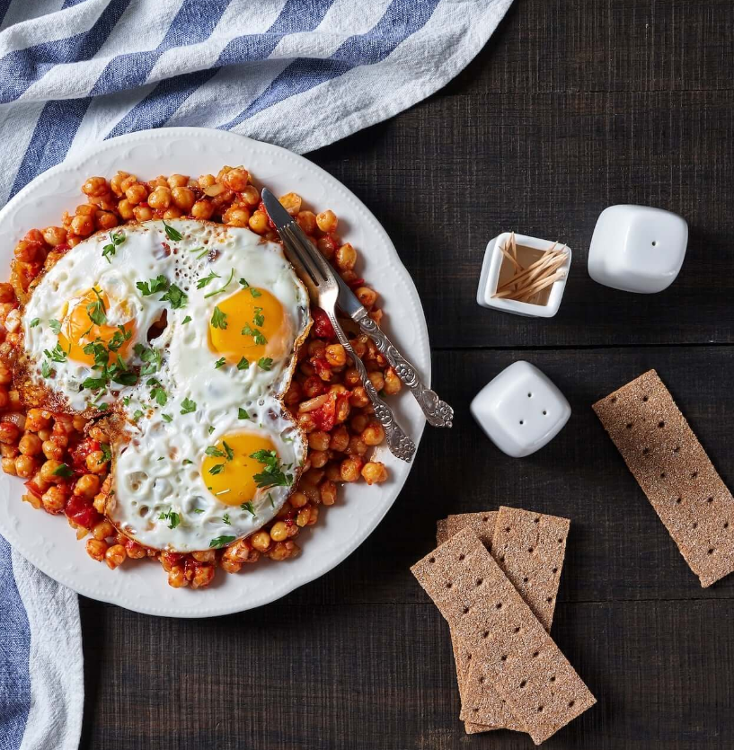 Egg Chickpea Recipe