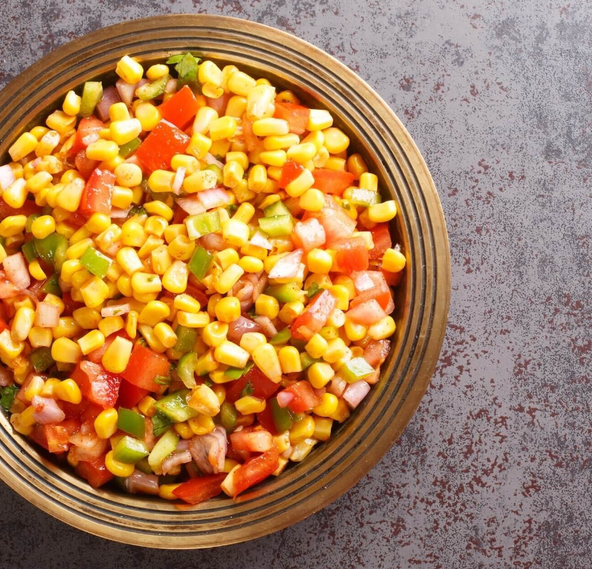 Sweetcorn Salad Snack