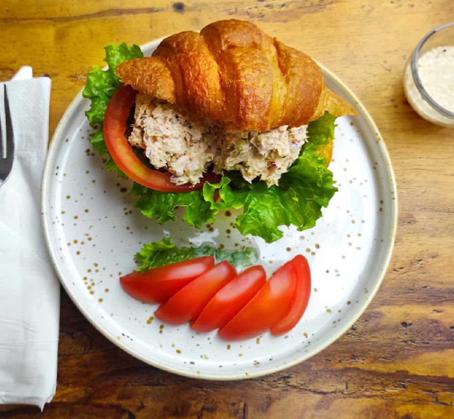 Tuna Croissant Sandwich